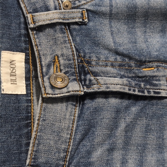 Hudson Muse Crop Skinny Distressed Jean, Sz 28. - Picture 5 of 10